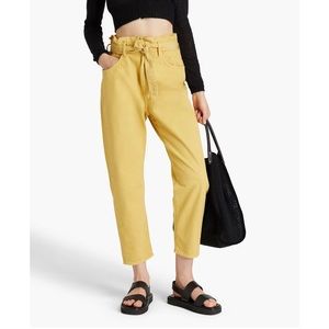 Ba&sh cropped high rise jeans